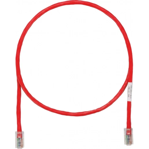 Panduit Patchkabel U / UTP Cat5E RJ45 8(8) 5M rood UTPCH5MRDY