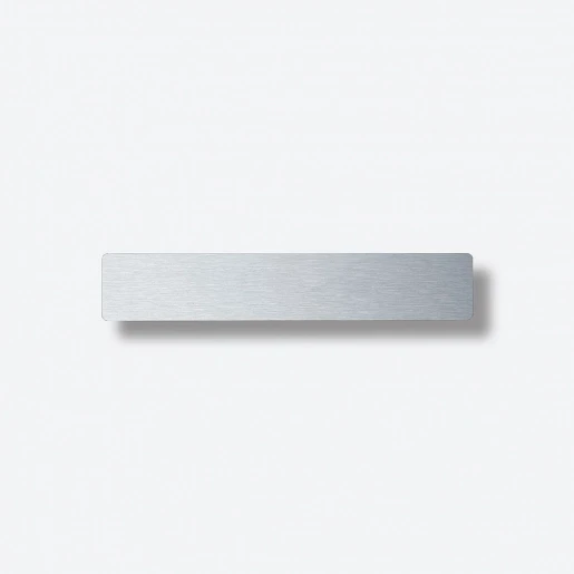 Siedle Classic Accessoire naambordje metaal klassiek zilver 200043063-00