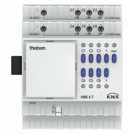 Theben KNX-MIX2 Verwarmingsactor uitbreidingsmodule KNX 6-voudig DIN-rail 24V 4930245