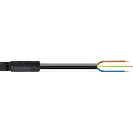 Wago Winsta Patchkabel gebouwinstallatie 3p Stekker Vrij kabeluiteinde 4000mm