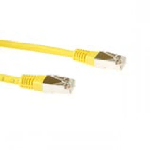 ACT LSZH patchkabel S / FTP Cat6 RJ45 8(8) 20M geel FB9820