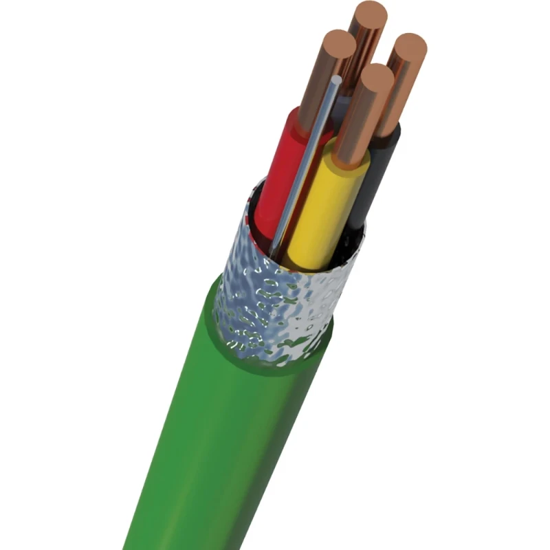 Nexans Buskabel datakabel 20 2x2x0,8 groen mtr