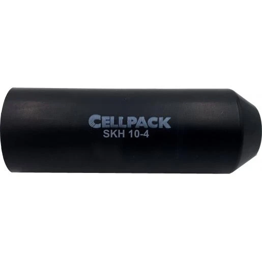 Cellpack Krimpkap met thermoplastische lijm-skh/10-4/zwart