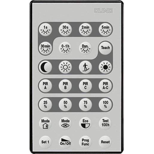 Jung Afstandsbediening installateur zwart DWPMFBIRI