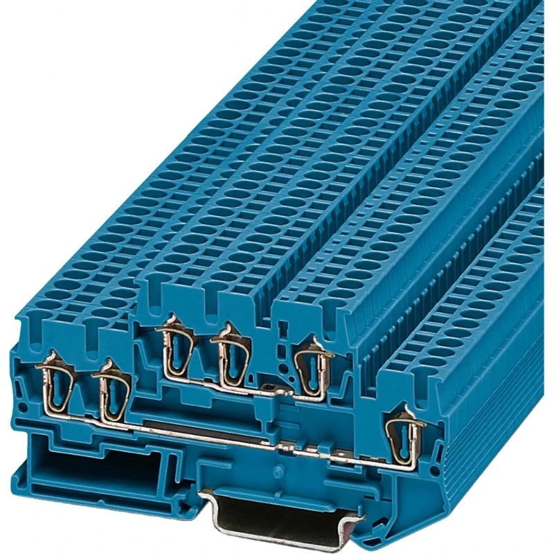 Phoenix Contact STTB Verbindingsrijgklem 0,08-2,5mm² eendr. 0,08-2,5mm² meerdr. Blauw