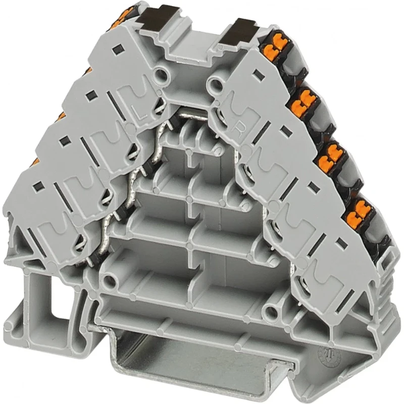 Phoenix Contact PTRV Verbindingsrijgklem 0,14-1,5mm² eendr. 0,14-1,5mm² meerdr. Grijs