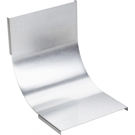 Stago KG281 deksel bocht 90° 70mm Dekselklem Bandverzinkt (sendzimir verzinkt) en gecoat wit RAL 9010 CSU08541079