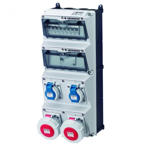 Mennekes AMAXX CONTACTDOOS COMBINATIE 4 MODULES