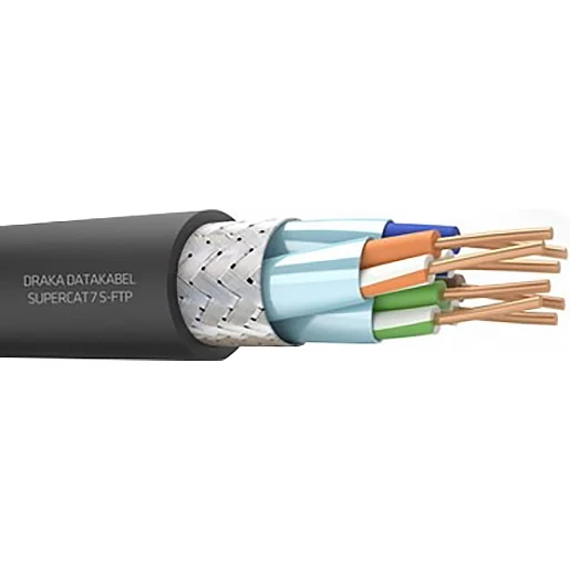 Draka UC900 SS23 cat 7 S/FTP PUR gn 4x2x23 AWG