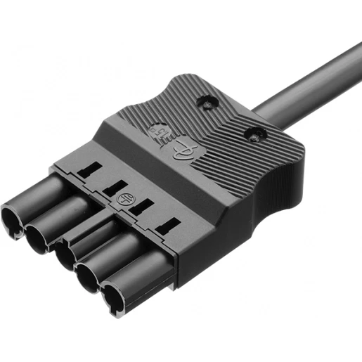 Adels Patchkabel gebouwinstallatie 5p Stekker Vrij kabeluiteinde 1000mm