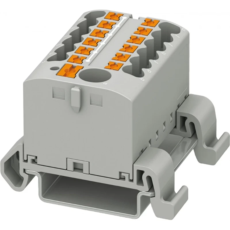 Phoenix Contact PTFIX Verbindingsrijgklem 0,14-4mm² eendr. 0,14-2,5mm² meerdr. Grijs