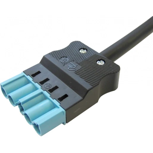 Adels Patchkabel gebouwinstallatie 5p Stekker Vrij kabeluiteinde 1000mm