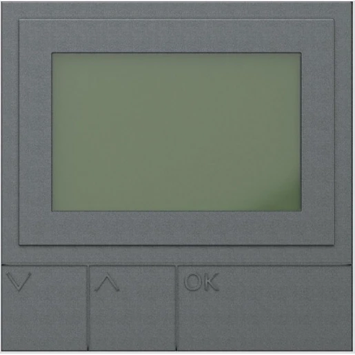 Siedle Display oproepmodule oproep-display kunststof 504-voudig grijs 200048757-02