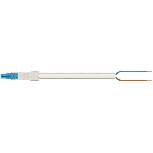 Wago SERIE 891 Patchkabel gebouwinstallatie 2p Contrastekker (female) Vrij kabeluiteinde 6000mm