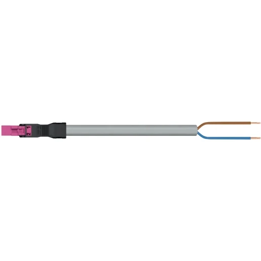 Wago SERIE 891 Patchkabel gebouwinstallatie 2p Stekker Vrij kabeluiteinde 4000mm