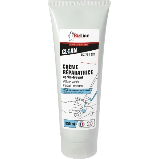 Bizline Herstellende crème voor na het werk voor professionals tube Beschermcrème 250ml 751025