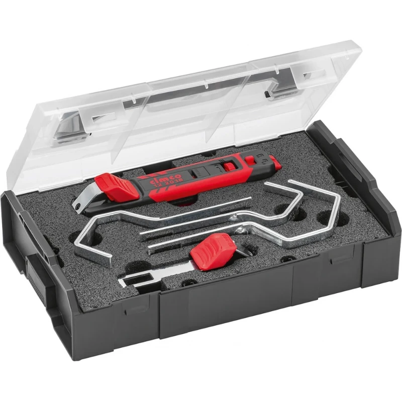 Cimco Kabelmes SAFETY Set met verwisselbare beugels diameter 4-70mm