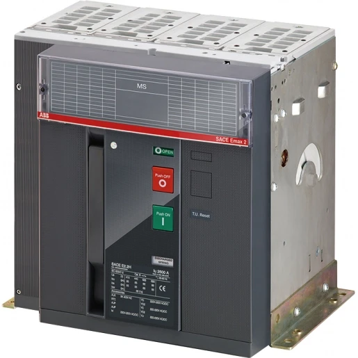 ABB Emax2 E2.2B/MS 4p FHR In=2000A lastschakelaar zonder beveiliging 4 pol