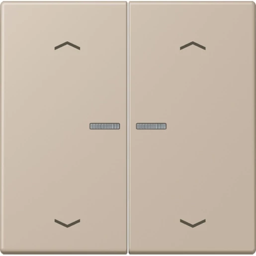 Jung LS range Home stuurafdekking pijl LC32142 2-voudig Mat BTLC17102P243