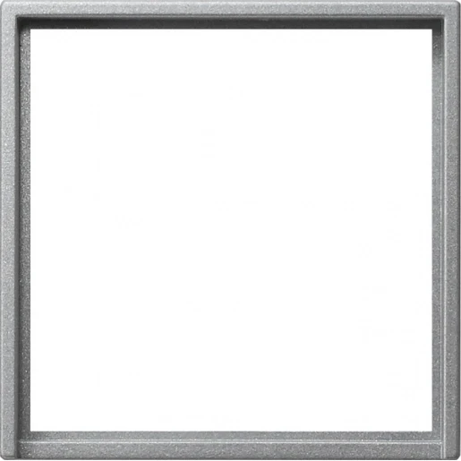 Gira System 55 Adapterraam vierkant aluminium 028226