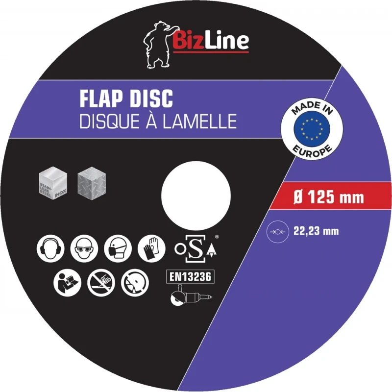 Bizline slijpschijf 125mm 781004
