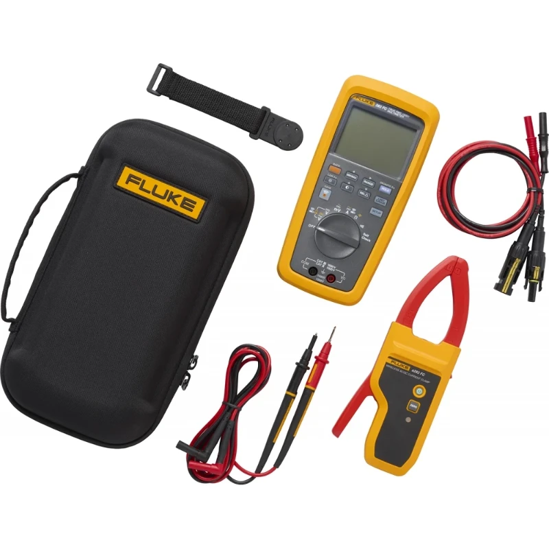 Fluke Multimeter en draadloze stroomtang voor zonne-energie