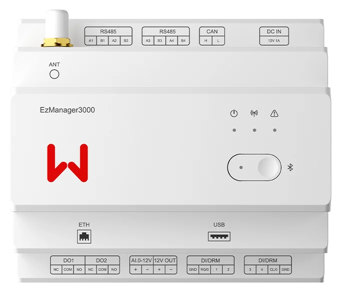 GoodWe Accessoire Smart DataLogger EzManager 3000, WIFI/LAN/BT/RS485, DI , DO, CAN, AI, IP20