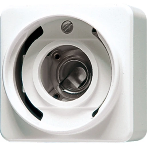 Jung AP 600 Lichtsignaaleenheid Basiselement 230V opbouw wit 637-10A