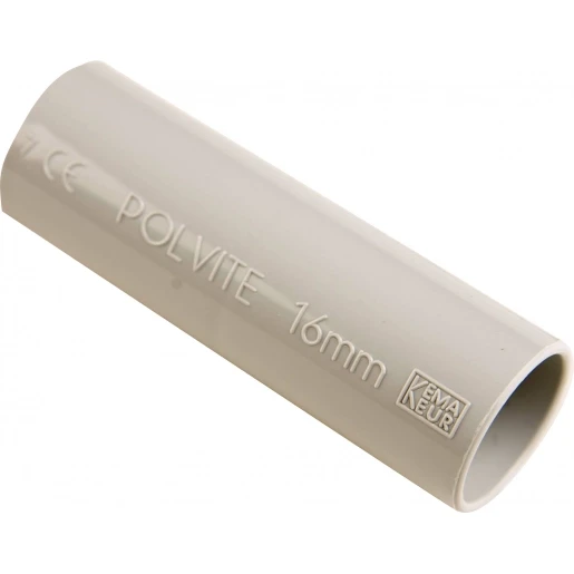 Pipelife Halovolt halogeenvrij sok 16mm licht grijs ral7035