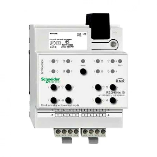 Merten Knx jal/rolactor 4-kan.10a/230v man.bed.