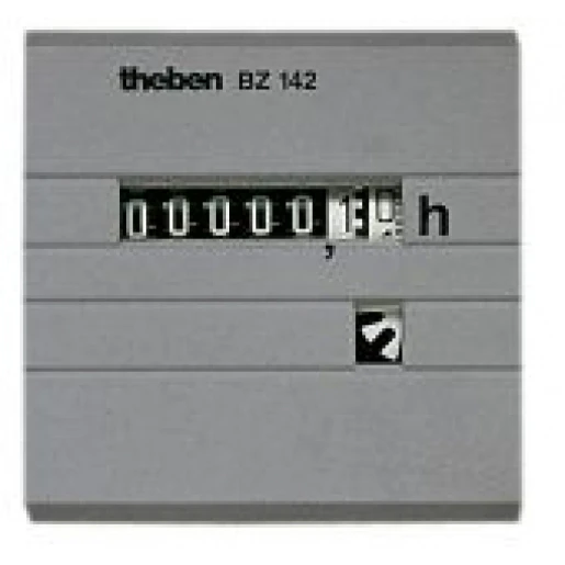 Theben Bz 142-1 bedrijfsurenteller 48x48 mm paneelinbouw