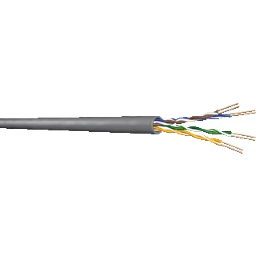 Draka UC300 24 Cat5e U/UTP LSHF Grijs 4x2x24 AWG - 500mtr