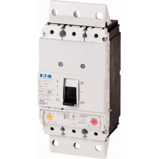 Eaton VERMOGENSAUTOMAAT NZM1 3P 100A VOOR INSTEEKSOKKEL