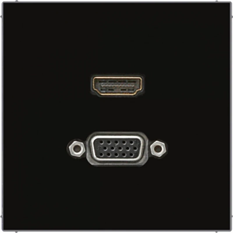 Jung LS range afdekking ls990 hdmi/vga MALS1173SW