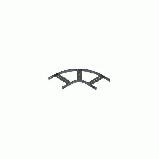 Legrand SLB bocht / hoekstuk kabelladder 300x30mm roestvaststaal (rvs) RAL 7038 4505-0300