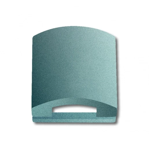 ABB Busch-Jaeger Future centraalplaat kd 71x71mm klapdeksel aluminium RAL 9006 2CKA001710A3678
