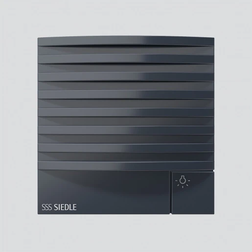 Siedle 1+n Deurluidsprekermodule spreken/bellen kunststof antraciet 210004994-00