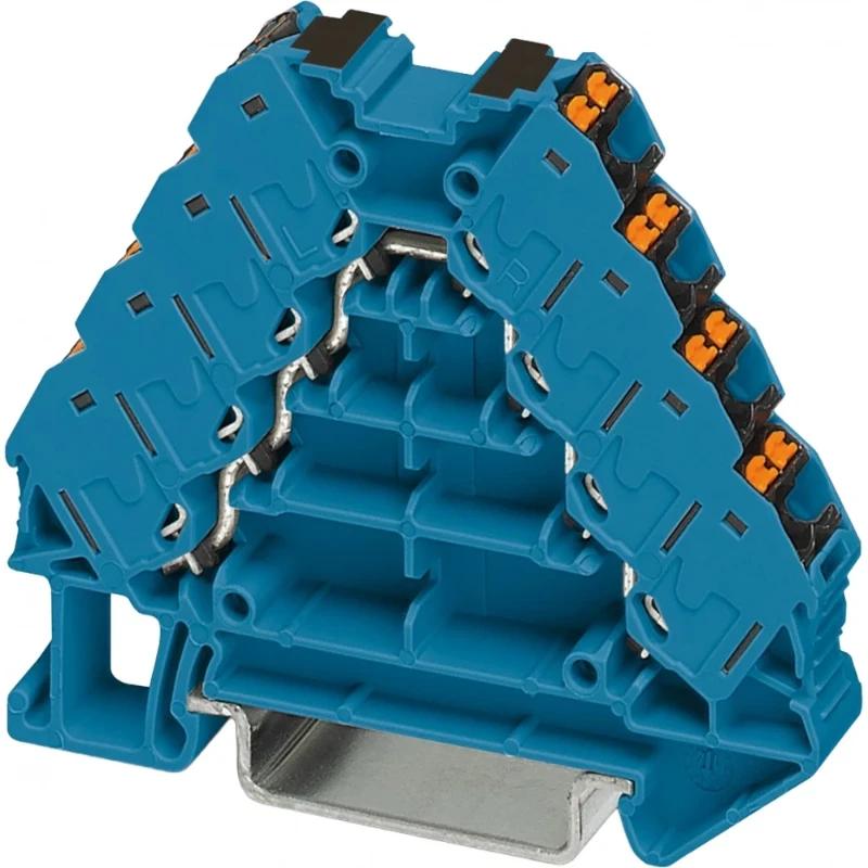 Phoenix Contact PTRV Verbindingsrijgklem 0,14-1,5mm² eendr. 0,14-1,5mm² meerdr. Blauw