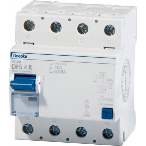 Doepke DFS4 Aardlekschakelaar R 4p 63A 0.3A type A 09146911