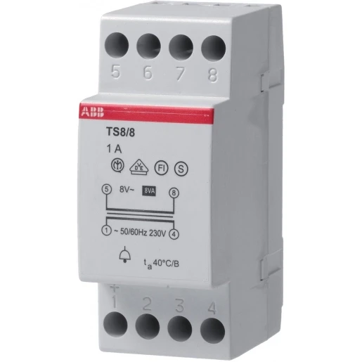 ABB System Pro M Compact Beltransformator 230V 12V 8W 2CSM081402R0811