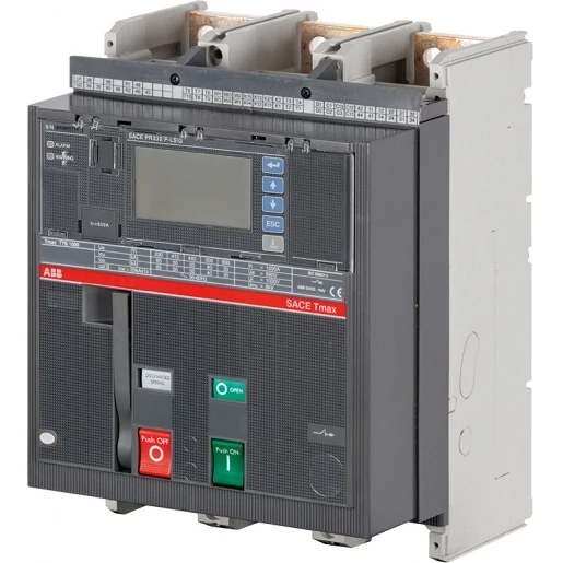 ABB TMAX T7S M 1250/R1250 3P VAST MET VOORAANSLUITING PR332/P-LSI MICROPR