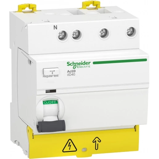 Schneider Electric IID40 Aardlekschakelaar 3P+N 4p 63A 0.03A type A A9R43763