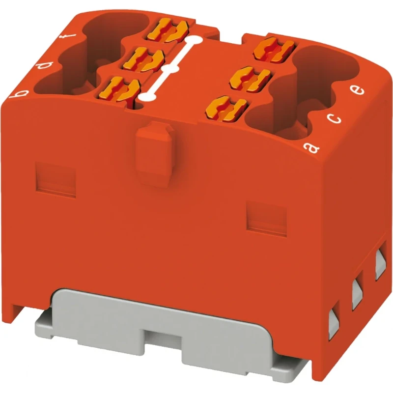 Phoenix Contact PTFIX Verbindingsrijgklem 0,14-1,5mm² eendr. 0,14-1,5mm² meerdr. Rood