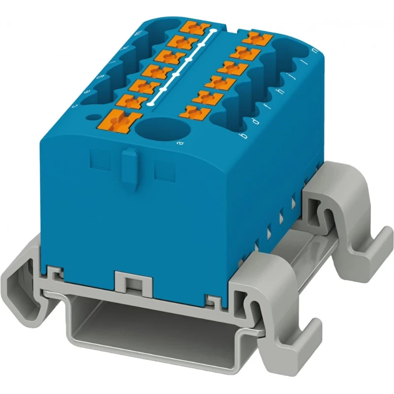 Phoenix Contact PTFIX Verbindingsrijgklem 0,14-4mm² eendr. 0,14-2,5mm² meerdr. Blauw