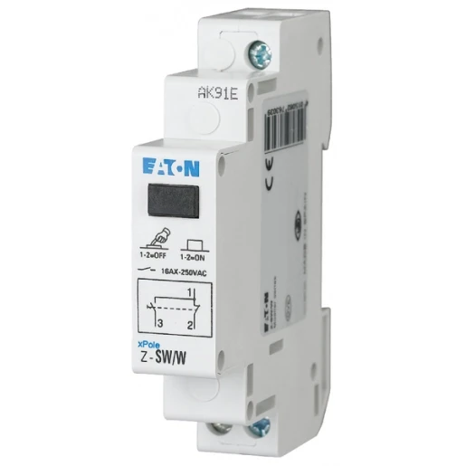 Eaton SIGNAALSCHAKELAAR 250 VAC 16 A CONTACTEN 1M BREEDTE 1TE