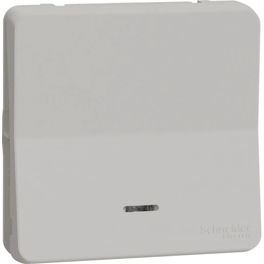 Merten Mureva Part impulsschakelaar LED Drukknop Symbool "bel" Mat wit RAL 9003 MUR39127