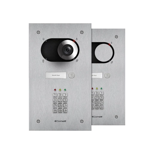 Comelit Switch Deurbelpaneel codetableau 1 beltoets RVS IP54 Inbouw (stucwerk) IX0101KP