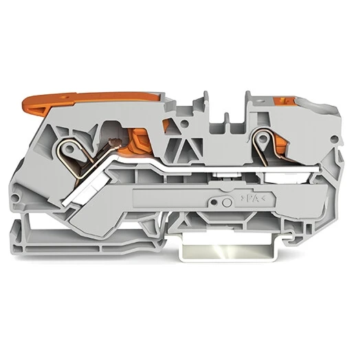 Wago SERIES 2110 Verbindingsrijgklem 4-16mm² eendr. 0,5-16mm² meerdr. Grijs