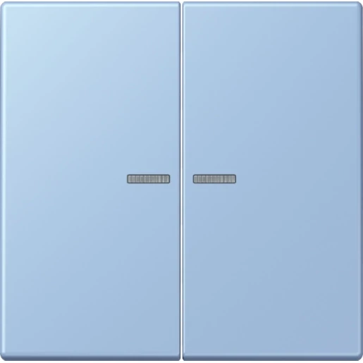 Jung LS range Home stuurafdekking LC32021 2-voudig Mat BTLC17102207