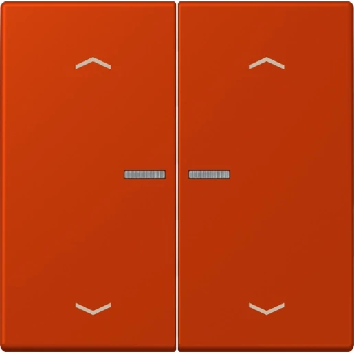 Jung LS range Home stuurafdekking pijl LC4320A 2-voudig Mat rood BTLC17102P244